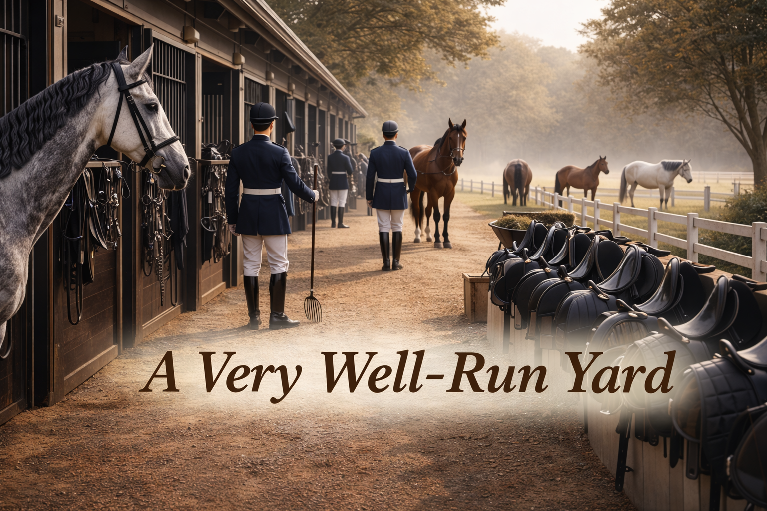A Very Well-Run Yard